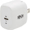 Tripp Lite USB Wall Charger USB C 18W Charging GaN Tech w/Lightning Cable (U280-W01-18C1-K)...