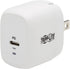 Tripp Lite USB Wall Charger USB C 18W Charging GaN Tech w/Lightning Cable (U280-W01-18C1-K)...