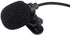 Mini lavalier Lapel Tie Clip-on 3.5mm Jack Condenser Collar Microphone compatible for Crosstour ct8500 Action Camera...