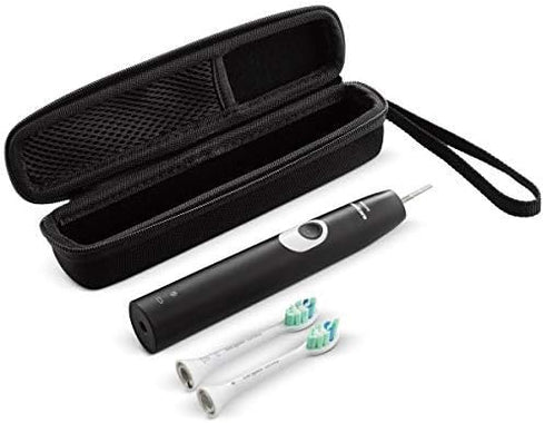 caseling Hard Toothbrush Travel Case Fits Philips Sonicare Protective Clean 4100 Sonicare 2 Series Portable Toothbrush Holder with Easy Grip Carry...