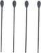 2 Pairs Silicone Integrated Chopsticks Spoon Coffee Mixing Spoons Ice Cream Spoons Coffee Stirring Sticks Coffee Stirring Spoon Beverage Stirrer L...