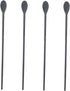 2 Pairs Silicone Integrated Chopsticks Spoon Coffee Mixing Spoons Ice Cream Spoons Coffee Stirring Sticks Coffee Stirring Spoon Beverage Stirrer L...