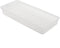 Plastic Kitchen Pantry Cabinet Refrigerator Food Storage Organizer Bin Holder with Handle, Clear by Home Basics...