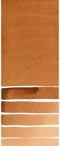 DANIEL SMITH 284600010 Extra Fine Watercolor 15ml Paint Tube, Burnt Sienna, 0.5 Fl Oz (Pack of 1)...