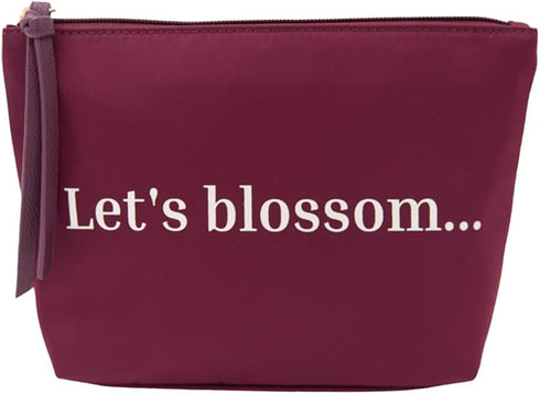 Filo Stylish Travel Pouch - Versatile & Fashionable Travel Toiletry Bag - Travel Bag with Rose Gold Zipper - Organized Travel, Makeup, Toiletries ...