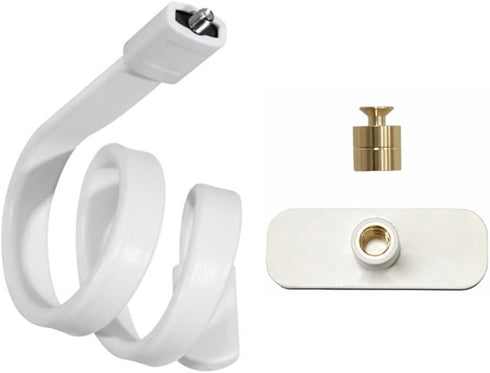 Sports Camera Holder Flexible Arm Stand with 1/4 Threaded Non-Screw Gooseneck Mount Stander for Gopro Action Cameras DSLR Monitor Stroller Handleb...