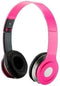 HeadGear 3.5mm Foldable Headphone Headset for Dj Headphone Mp3 M Pc Tablet Music Video and All Other Music Playersp (Pink)......