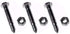 53200500 Shear Pins and Nuts Fits Ariens 532005 53200500 Snowthrowers 3pcs...