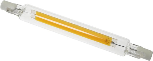 2PCS 118mm R7S LED Bulb Halogen Equivalent 118mm J-Type 10W120V R7S Base Double Ended Base J Type Floodlight Halogen Replacement 360 Degree Beam A...