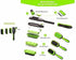 Pet Grooming Brush 5 in 1 Pet Massage Kit Dog Brush Cat Brush Bath/Bristle/Pin Brush Dog Deshedding Tool Dematting Comb for Dog and Cat with Long ...