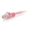 C2G/Cables to Go 04043 Cat6 Snagless Unshielded (UTP) Network Patch Cable, Pink (1 Foot/0.30 Meters)...