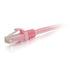 C2G/Cables to Go 04043 Cat6 Snagless Unshielded (UTP) Network Patch Cable, Pink (1 Foot/0.30 Meters)...
