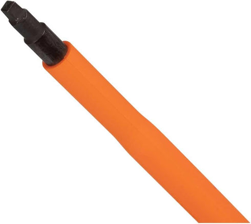 Klein Tools 6844INS Insulated Screwdriver, 1000V #2 Square Tip Screwdriver with 4-Inch Shank, Tip-Ident, Cushion-Grip Handle...