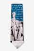 Blue Microfiber Tie | Lincoln Necktie...