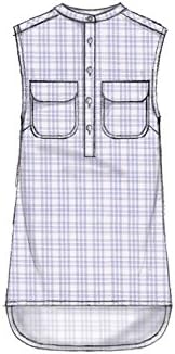 McCall's Patterns M7360 Misses' Henley Tops, Size E5 (14-16-18-20-22)...