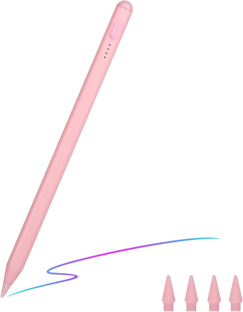 Stylus Pen for iPad, with tilt-Pressure Sensitivity and Multi-Point Anti-False-Touch Function. 20-Minute Fast Charging for 2018-2023 iPad/Mini/Pro...
