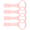 SAFIGLE Cribs 4pcs Baby Pull up Rings Baby Standing Walker Crib Tool Ring Baby Playpen Crib Hook Help Baby Stand Up Walking Training Tool for Newb...