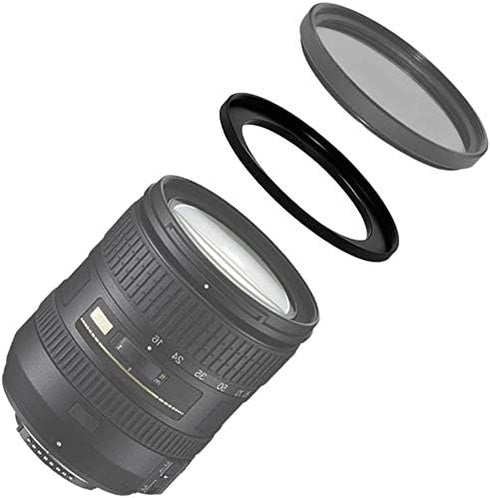 49mm-52mm Step Up Ring 49mm Lens to 52mm Filter (2 Pack), WH1916 Camera Lens Filter Adapter Ring Lens Converter Accessories...