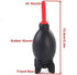 Run Shuangyu Rocket Air Blower Duster Blower Pump DSLR Camera Lens Dust Cleaning Tools Red Large...