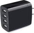 Wall Charger, USB Charger Adapter, AILKIN 4.8A 4Multi Port Fast Charging Station Power Base Block Plug Cube Brick for iPhone 15 14 SE 13 12 11Pro ...