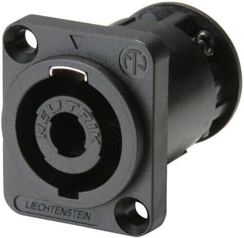 (2) Two Neutrik NL4MP-ST Female SpeakON 4 Pole Panel Mount w/Screw Terminals...
