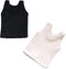 1/6 Custom Scale T-Shirt Sleeveless Vest Clothes for 12" Male & Female Action Figure Doll Clothes Toy (Black + White)...