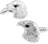 Eagle Bird of Prey Pair Cufflinks in a Presentation Gift Box & Polishing Cloth...