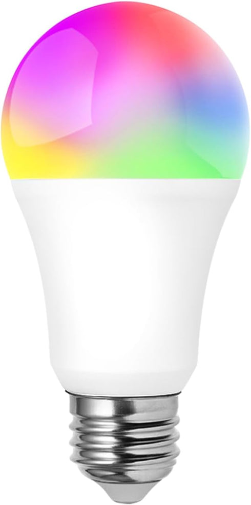 WiFi Smart Light Bulbs Tuya Smart Life APP CCT +Full Multicolor LED High CRI Brightness 800LM 60W Equivalent Compatible with Alexa Google Home Sma...