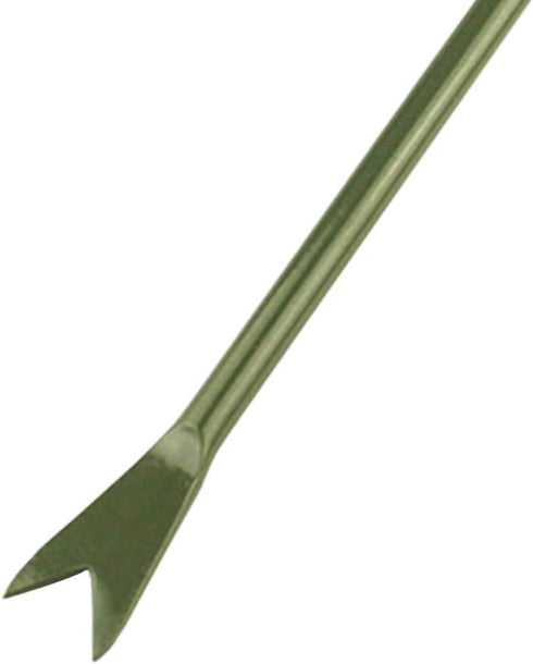 Garden Weed Puller Tool Hand Weeder Tool with Ergonomic Handle Stainless Steel Straight Weeder 10.63inch Weed Removal Deeper Digging Sharp V Garde...