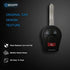 ECCPP Remote Key Fob Replacement for Infiniti for FX35 FX45 QX4 for Nissan Rogue Xterra Frontier Murano Quest Titan Armada Sentra CWTWB1U751-2pcs...