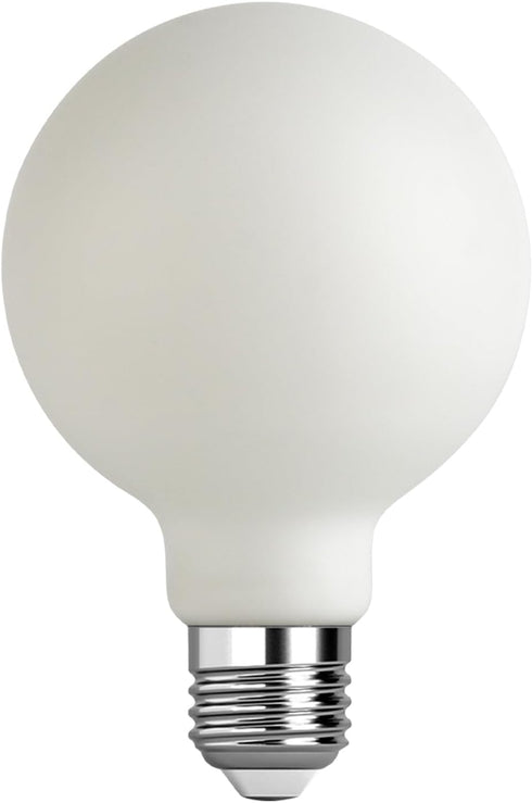 Frosted LED Globe Light Bulbs, 6W LED Light Bulb,Warm White 2700K 600LM E26 Standard Base Dimmable Edison Bulb, G30/G95 Vintage LED Edison Bulb, 2...