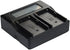 Quick LCD-Display Battery Charger for Sony BP-U30 BP-U60 BP-U90 PMW-100 PMW-150 PMW-160/X160 PMW-200 PMW-EX1 EX1R PMW-EX3 PMW-F3/F3K PXW-X180 PXW-...