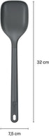 Zyliss Cooking Spoon - Sustainable Wheatstraw/Nylon Spoon for Cooking - Non Stick Serving Spoon - Heat Resistant Spoon - Kitchen Mixing Spoon - Di...