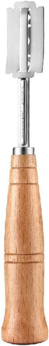 SAINT GERMAIN Premium Hand Crafted Bread Lame for Dough Scoring Knife, Tool Sourdough Slashing with 10 Blades Included Replacement Authentic Leath...