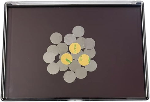 XL Large Empty Magnetic Makeup Eyeshadow Palette with Clear Cover and 20pcs Adhesive Stickers for DIY Your Own Eyeshadow, Blush Palette 9.25'' x6....