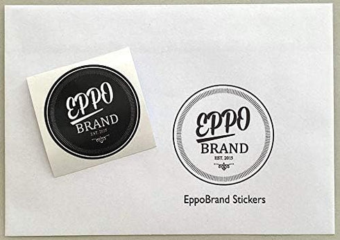 3X EppoBrand Red & Black Sticker for Ricoh GR Digital I II III 1 2 3 x Street Edition Leica M Digital & Analog Camera (Black)......