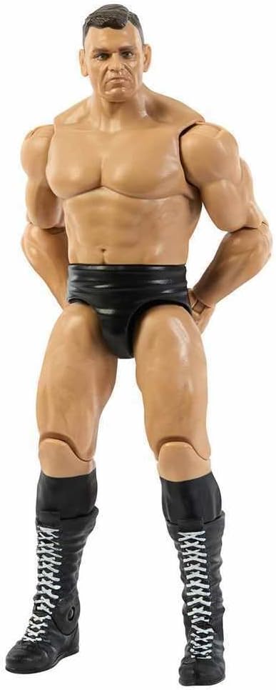 Mattel WWE Action Figure, 6-inch Collectible Gunther with 10 Articulation Points & Life-Like Look...