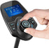 Nulaxy Bluetooth Car FM Transmitter Audio Adapter Receiver Wireless Handsfree Voltmeter Car Kit TF Card AUX 1.44 Display - KM18 Black Matte...