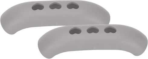 Dioche 2Pcs Silicone Hot Handle Holder Kitchen, Heat Resistant Non Slip Pot Grip Handle Sleeve, Easy Install Cast Iron Handle Cover Potholder for ...