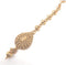 Indian Forehead Traditional Gold Plated Handmade Maang Tika Party Dance Hair Headpiece For Women Girls - Duel On Jewel...
