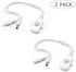 DC 5V-24V 5A PIR Motion Sensor, LED Light Induction Switch, Light with Special Motion Sensor (White?2 Pack?)...