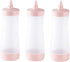 3PCS sauce squeeze bottle oil plastic bottle bbq sauce bottle cooking squeeze bottles small squeeze bottles salad dressing bottles sauce dispenser...