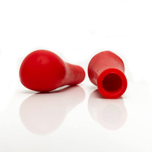 20pcs Latex Rubber Cap Red Latex Rubber Dropper Head Cap Ball Pipette Dropper Rubber Bulb for Glass Pipette Laboratory Supplies Accessories...
