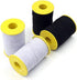 Milcraft (2 Rolls) White AND Black Elastic Thread 547 Yard Package 0.5mm Thickness...