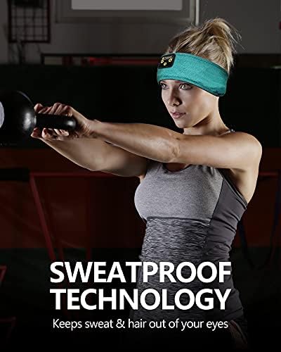 Sleep Headphones, Bluetooth Sleeping Headphones Headband Soft Elastic Comfortable Bluetooth Headband,Cool Tech Gadgets Sleeping Gifts Guide for Me...