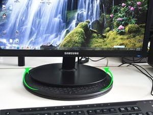 12 Inch Heavy Duty Rotating Swivel Steel Ball Bearings Stand Monitor/TV/Turntable/Lazy...