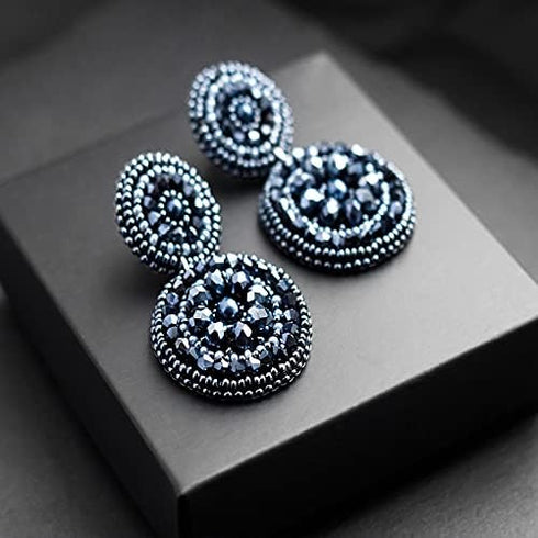 Mandala Crafts Glass Seed Beads for Jewelry Making - 9000 8/0 Seed Beads Small Beads Kit for Tiny Beads Jewelry Bracelet - 3mm Kaleidoscopic Seed ...