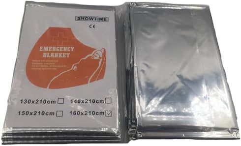 Emergency Blankets for Survival Blanket, Safe Emergency Mylar Thermal Blankets, Space Blanket Thermal Blanket Emergency Perfect for Outdoors, Hiki...