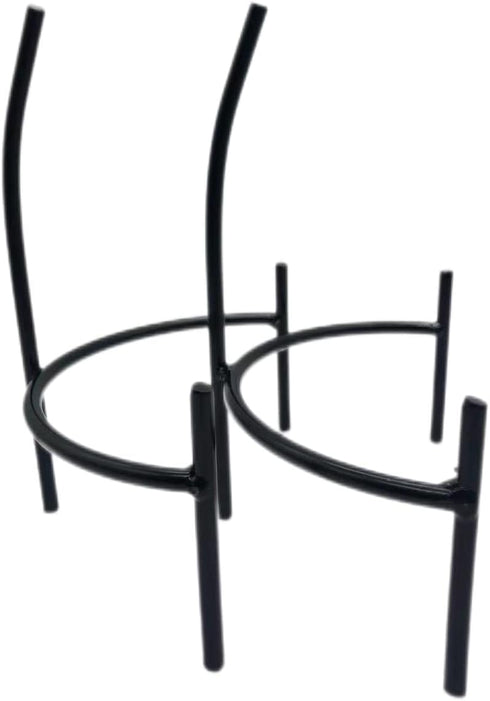 2 Pack 8 inch Metal Display Stands Black Iron Easel for Plate Stand Plate Holder Display Stands for Picture, Decorative Plate, Book, Photo Easel, ...