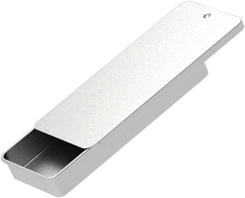 Silver Empty Slide Top Rectangular Metal Tin Containers for Candies, Jewelry, Crafts, Pills, Lip Balm, Storage Kit(80x34x10mm) (AMX2X09PYFUS),Craf...
